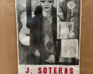 Original Oil on Canvas by JORGE (GEORGES) SOTERAS
