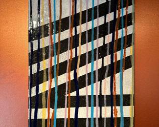 Glazed Ceramic Wall Slab by JUN KANEKO
