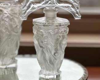 H. HOFFMAN Nude Figural Perfume Bottle by LALIQUE