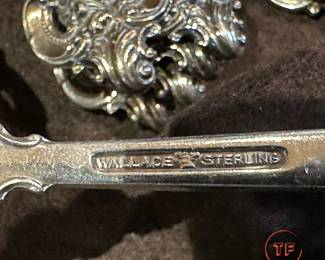 WALLACE Grand Baroque Sterling SILVER Flatware Set