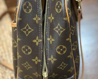 LOUIS VUITTON Monogram Deauville Weekend Bag