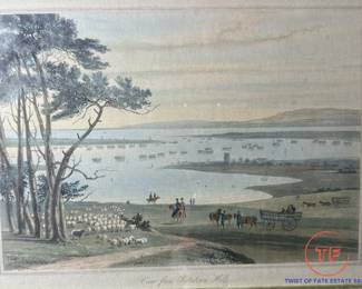 Framed Antique Aquatints