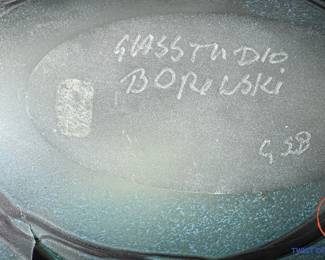 Art Glass Vase by BOROWSKI Glass Studio