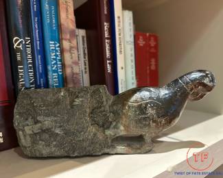 Antique Hand Carved Figural Bird Robe Wall Hook