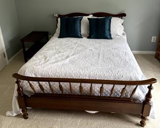 Full-size vintage bed frame