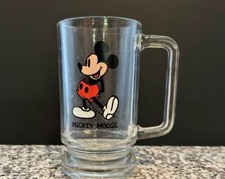 Vintage Micky Mouse beer mug (1970's)