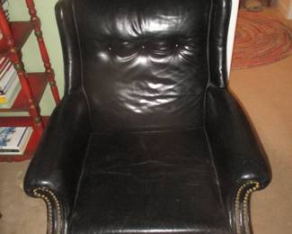 LEATHER BLACK CHAIR