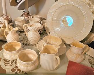 Irish Beleek pottery 