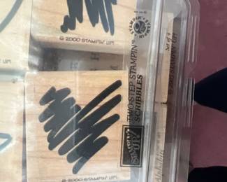 scriblles two step stampin