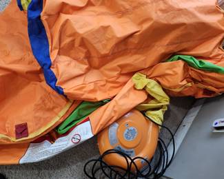 Blow up bounce house