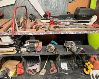 A lot of tools!