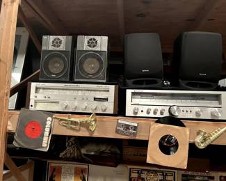 vintage stereos, working condition.