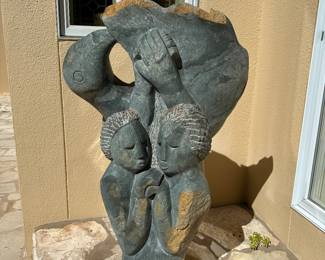 Large Sculpture by Nicholas Mukomberanwa