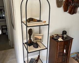 Iron & Tile Stand
