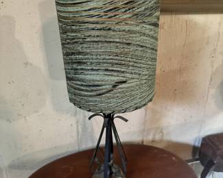 Mid Century Modern Lamp, works.  $38