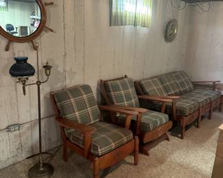Vintage indoor/outdoor furniture.  