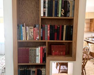 Collection of vintage books. 