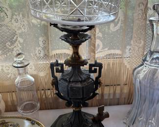 Victorian Gas Table Lamp