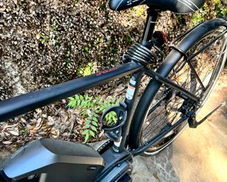 TREK CONDUIT+ BICYCLE, ALPHA GOLD ALUMINUM,CUSTOM DESIGNED FOR SHIMANO STEPS DRIVE MOTOR SYSTEM, WITH LYNC ON-BOARD LIGHTING SYSTEM, INTERNAL CABLE ROUTING.