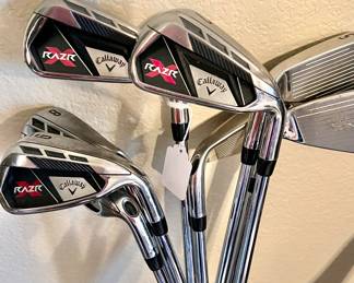 CALLAWAY RAZR IRONS