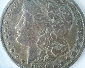 Morgan silver dollar