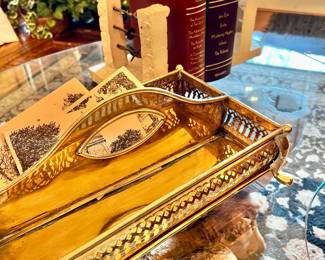 Brass makes a statement.