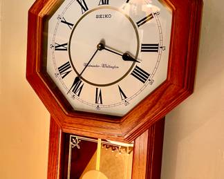 Seiko Westminster-Whittington wall clock