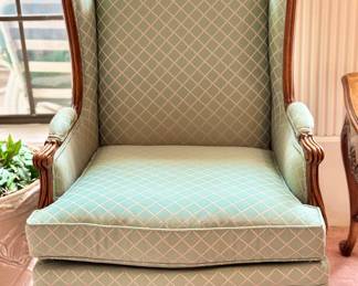 Vintage Wingback Chair