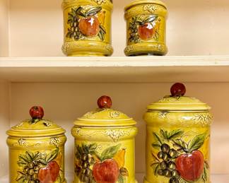 Vintage "Lefton" Canister Set
