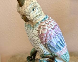 Vintage Chinese Cockatto
