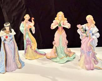 Lenox Porcelain Figurines "The Legendary Princesses".