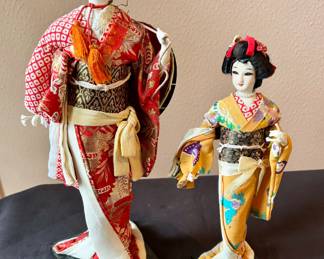 Japanese Geisha Dolls