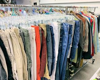 Just some of the jean and slacks in this sale