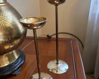 Brass Candlestick Holders