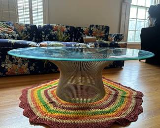 Warren Platner for Knoll coffee table