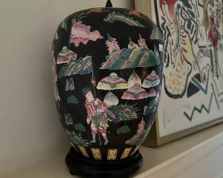 Japanese Metal Koi Fish Vase
