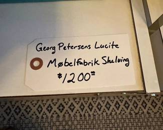 Georg Petersens Lucite Mobelfabrik Shelving