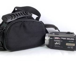 HAYE218 JVC HD 80GB Everio Hard Drive Camcorder