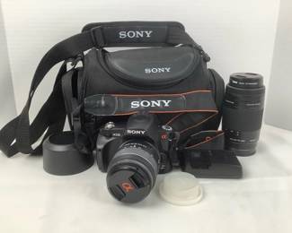 HAYE219 Sony Alpha A230 DSLR Camera