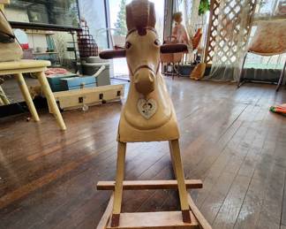 Vintage I LOVE LUCY Rocking Horse 1950's