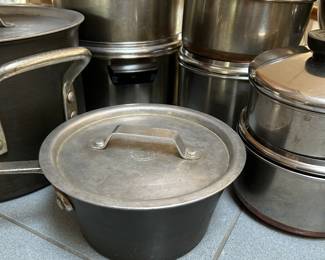 Revere ware pots and pans