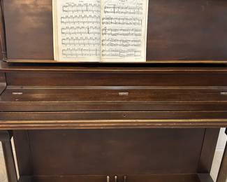 Antique piano, early 1900s