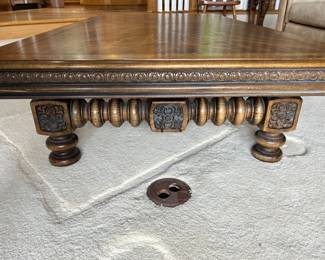 Large vintage coffee table