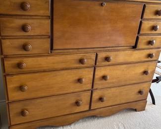 Crawford Furniture dresser with fold down secretary