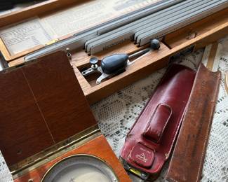 Antique and vintage engineering tools