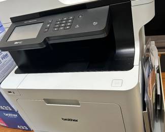 Like new office printer, wi-fi, scan plus new in box toner