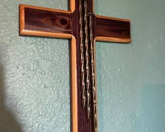 Cross with three nine-inch nails
