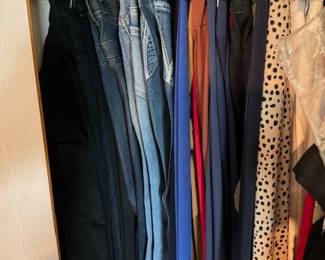 Jeans, Blouses, Dresses,  Sizes 00  through large 