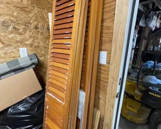 Wood Bi-fold doors