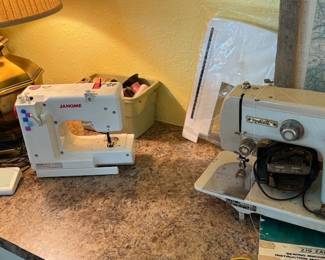 Childrens sewing machine, one more sewing machine.